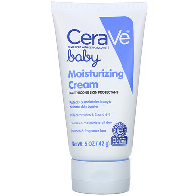 CeraVe Baby, Moisturizing Cream, 5 oz (142 g)