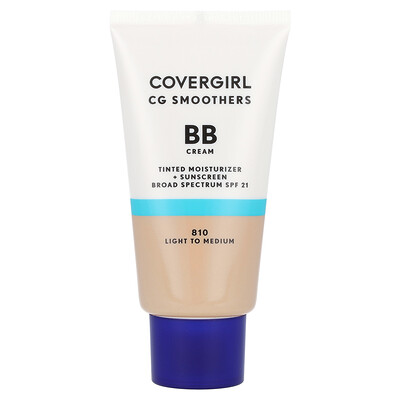 Photos - Cream / Lotion CoverGirl , CG Smoothers, BB Cream, SPF 21, 810 Light to Medium, 