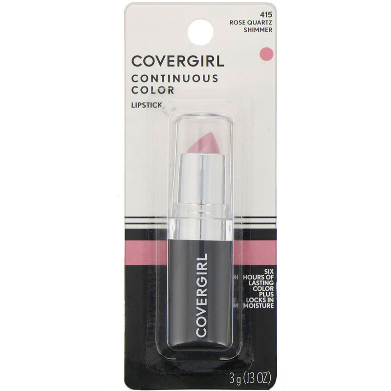 Covergirl, Continuous Color Lipstick, 415 Rose Quartz, .13 oz (3 g) iHerb