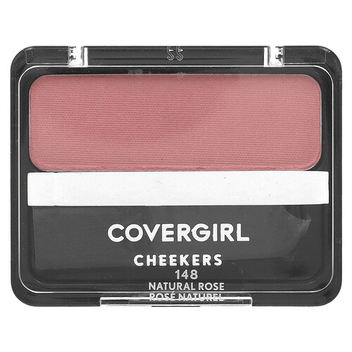 Covergirl, Cheekers Blush, Wangenrouge, 148 Natural Rose, Rouge für die Wangen, 148 Natural Rose, 3 g (0,12 oz.)