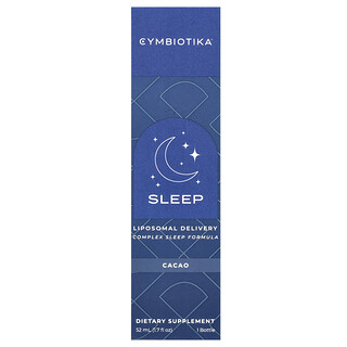 Cymbiotika, Sleep, Liposomal Delivery, Schlaf, liposomale Abgabe, Kakao, 52 ml (1,7 fl. oz.)