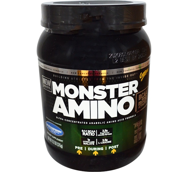 Monster amino как принимать