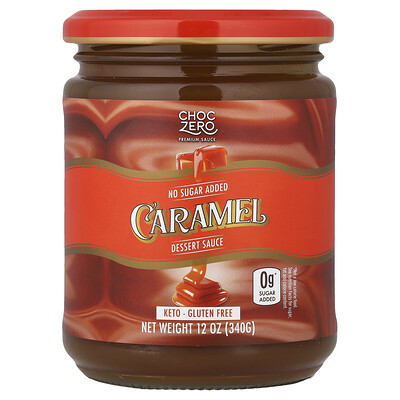 ChocZero, Dessertsauce, karamel, 340 g