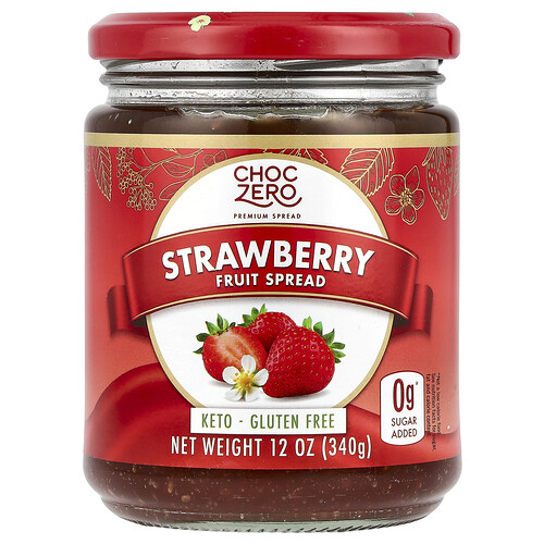 ChocZero, Strawberry Fruit Spread , 12 oz (340 g)
