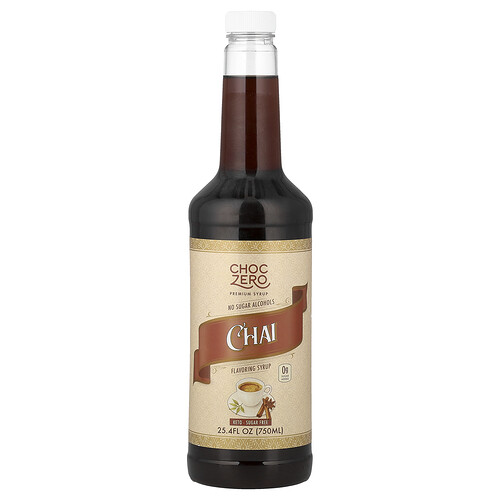 ChocZero, Hochwertiger Sirup, Chai, zuckerfrei, 750 ml (25,4 fl oz)