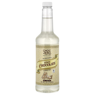 ChocZero, Sirup Premium, Cokelat Putih, Bebas Gula, 750 ml (25,4 ons cairan)