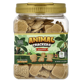 ChocZero, Animal Crackers, Cinnamon, 12 oz (340 g)