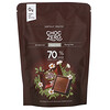 ChocZero, Cuadrados de chocolate amargo con 70 % de cacao, Sin azúcar, 10 piezas, 3,5 oz