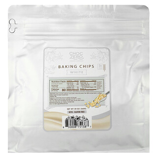 ChocZero, Baking Chips, White, 20 oz (560 g)