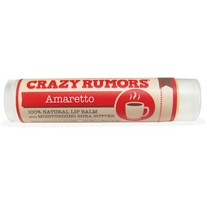 Crazy Rumors, 100%-ный натуральный бальзам, Амаретто, 0,15 унции (4,4 мл)