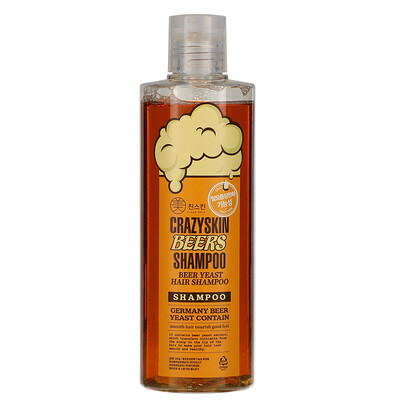 Crazy Skin Beer Yeast Hair Shampoo, 300 g