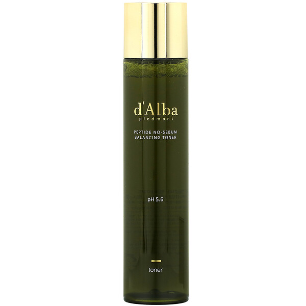 d'Alba‏, Peptide No-Sebum, Balancing Toner, 5.07 fl oz (150 ml)