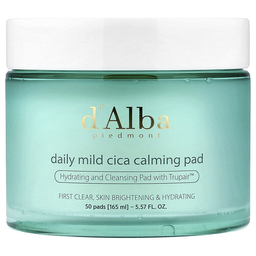 d'Alba, Daily Mild Cica Beruhigungspad, 50 Pads