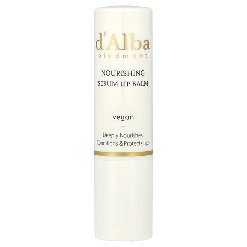 d'Alba, White Truffle Nourishing Serum Lip Balm, 0.12 oz (3.6 g)