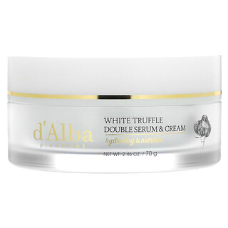 d'Alba, Sérum Duplo e Creme com Trufa Branca, 70 g (2,46 oz)