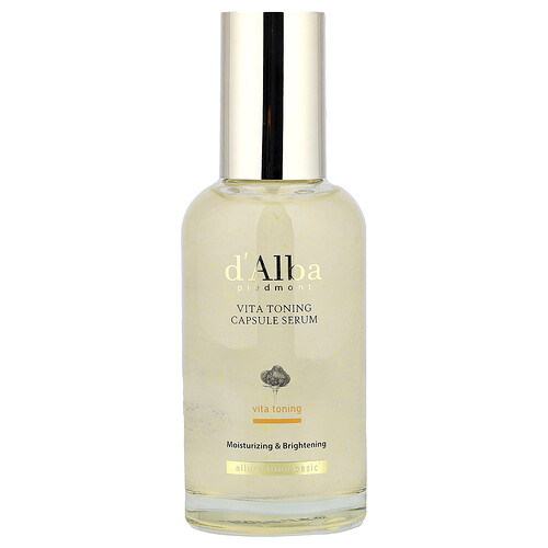 d'Alba, Vita Toning Capsule Serum, Serum in Kapselform, 100 ml (3,38 fl. oz.)