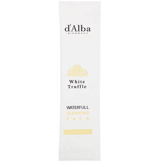 d'Alba, Trufas blancas, Crema para dormir acuosa, 48 ml (1,62 oz. líq.)