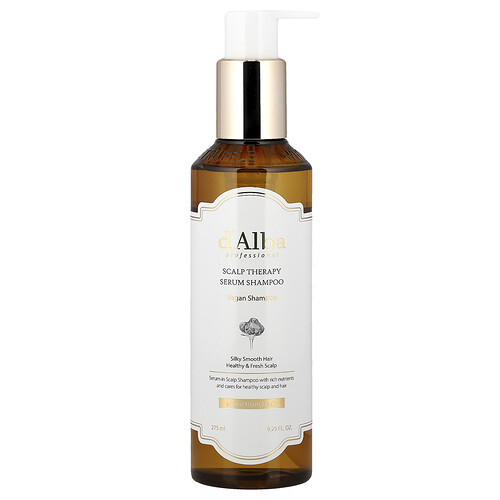 d'Alba, Professional, Scalp Therapy Serum Shampoo, Scalp Therapy Serum Shampoo, Shampoo für professionelles Scalp-Therapie-Serum, 275 ml (9,29 fl. oz.)