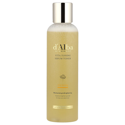 Product Image for d'Alba, Vita Toning Serum Toner , 6.08 fl oz (180 ml)
