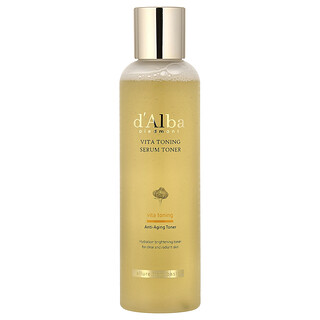 d'Alba, Vita Toning Serum Toner, 6,08 fl unssia (180 ml)
