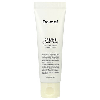 دي:ماف‏, Creams Come True ، كريم إصلاح حاجز السكوالان ، 1.7 أونصة سائلة (50 مل)