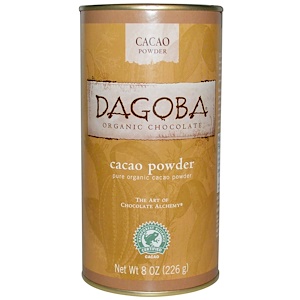 Dagoba Organic Chocolate, Порошок какао, 226 г