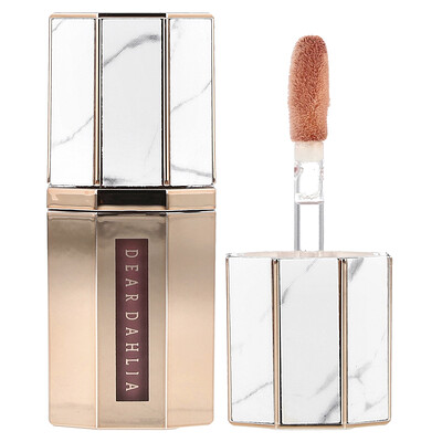 Dear Dahlia, Espuma aterciopelada para labios Paradise Dream, Tinte para labios, Botón, 6,5 ml (0,21 oz. líq.)