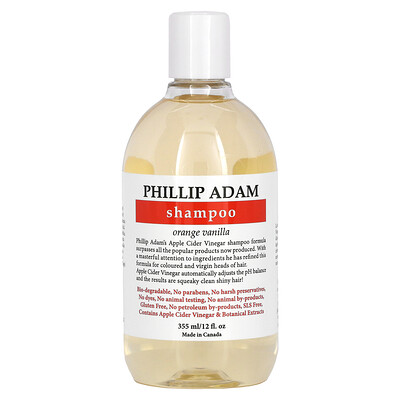 Phillip Adam шампунь, апельсин и ваниль, 355мл (12жидк.унции)