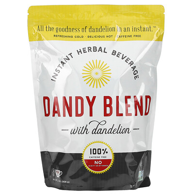 Dandy Blend растворимый травяной напиток с одуванчиком, без кофеина, 908 г (2 фунта)