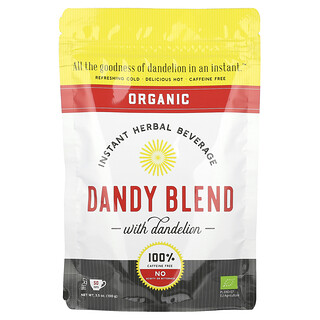 Dandy Blend, розчинний органічний трав’яний напій із кульбабою, без кофеїну, 100 г (3,53 унції)