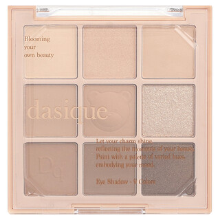 Dasique, Paleta de sombras para ojos, 28 Oso marrón, 1 unidad