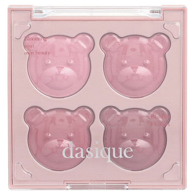Dasique, My Bear Collection, Mezcla de humor y mejillas, 17 osos malva, 8,8 g (0,31 oz)