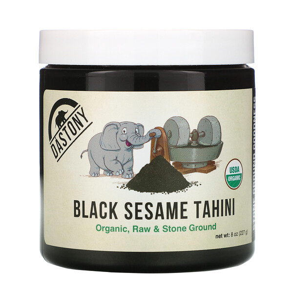  Organic Black Sesame Tahini, 8 oz (227 g)