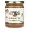 Organic Almond Butter, 16 oz (454 g)