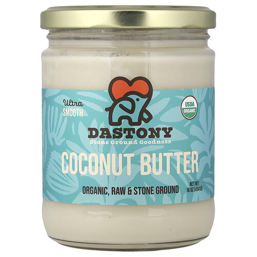 Dastony Organic Coconut Butter, Ultra Smooth, 16 oz (454 g)