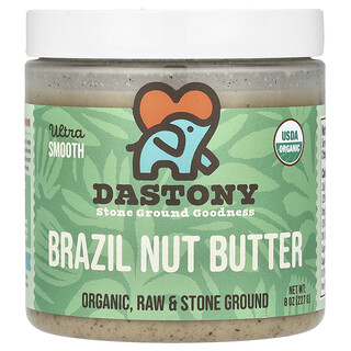 Dastony, Organik Brezilya Fındığı Ezmesi, Ultra Pürüzsüz, 8 oz (227 gr)