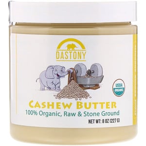Отзывы о Дастони, 100% Organic, Cashew Butter, 8 oz (227 g)