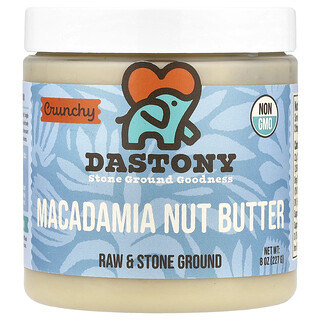 Dastony, Macadamia Nut Butter, Crunchy, 8 oz (227 g)