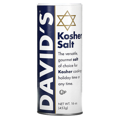 David's, Kosher Salt, 16 oz (453 g)