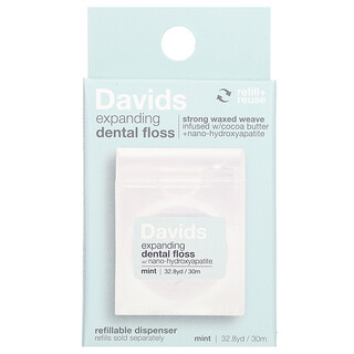 Davids, Hilo dental expansible, Menta, 30 m (32,8 yd)