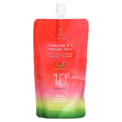 

Everydaze Essential C's Konjac Jelly Watermelon 5.07 fl oz (150 ml)