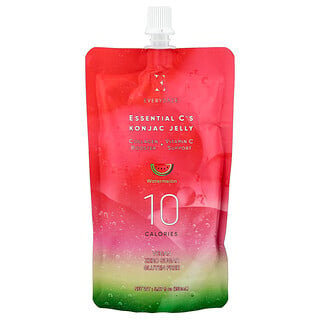 Everydaze‏, ג'לי קונג'אק של Essential C, בטעם אבטיח, 150 מ"ל (5.07 אונקיות נוזל)