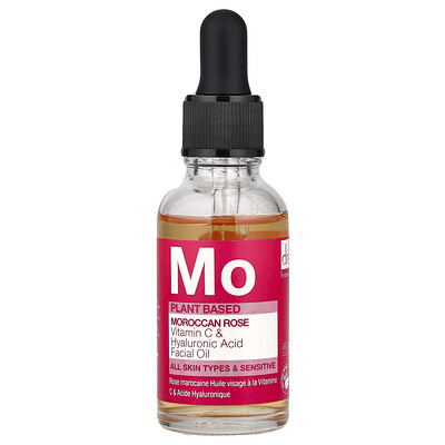 Dr. Botanicals , Moroccan Rose Vitamin C & Hyaluronic Acid Facial Oil, All Skin Types & Sensitive Fl Oz (30 Ml) Size 1.01