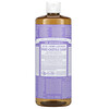 Dr. Bronner's, 18-in-1 Hemp Pure-Castile Soap, Lavender, 32 fl oz (946 ml)