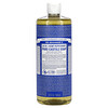 Dr. Bronner's, 18-in-1 Hemp Pure-Castile Soap, Peppermint, 32 fl oz (946 ml)