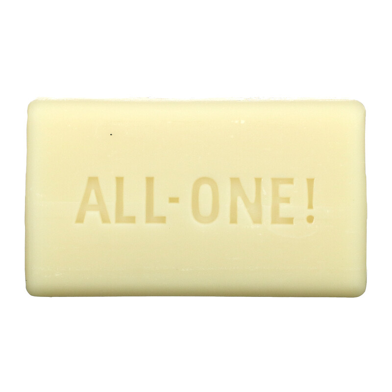 Dr. Bronner's, Pure Castile Bar Soap, AllOne Hemp, Tea Tree, 5 oz (140