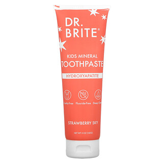 Dr. Brite, Kid's, Mineral Toothpaste, Strawberry Sky, 5 oz (142 g)