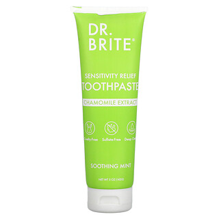 Dr. Brite, Sensitivity Relief Toothpaste, Soothing Mint, 5 oz (142 g)