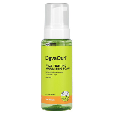 

DevaCurl Frizz-Fighting Volumizing Foam 8 fl oz (236 ml)