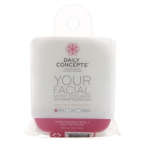 Отзывы о Daily Concepts, Your Facial Micro Scrubber, Gentle, 1 Scrubber